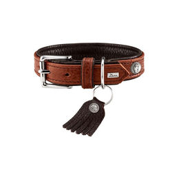 Produktbild von Hunter Hundehalsband Cody aus Leder Braun 45 cm S
