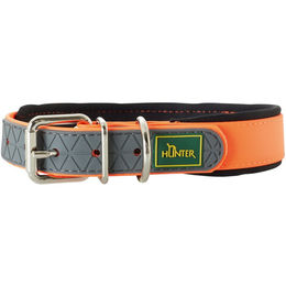 Hunter Hundehalsband Convenience Comfort Neonorange XS mit Neopren-Polsterung und wasserabweisender Eigenschaft - 1 Stk. – Bild 1 von 7