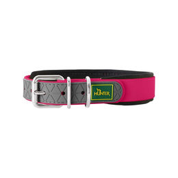 Hunter Hundehalsband Convenience Comfort Rosa Nylon wasserabweisend 50 cm - 50 cm – Bild 1 von 2