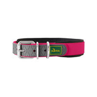 Produktbild von Hunter Hundehalsband Convenience Comfort Rosa Nylon wasserabweisend Größe S - 35 cm