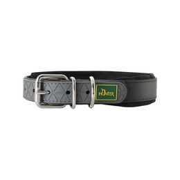Hunter Hundehalsband Convenience Comfort Schwarz S aus Nylon wasserabweisend - 1 Stk. – Bild 1 von 4
