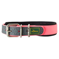 Produktbild von Hunter Hundehalsband Convenience Comfort V2 mit Neopren-Polsterung rosa Größe 35