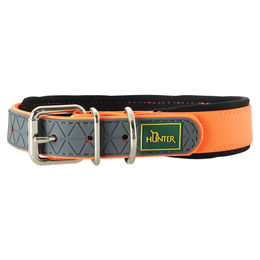 Hunter Hundehalsband Convenience Comfort V2 Neonorange mit Neopren-Polsterung und wasserabweisender Eigenschaft Größe 55 - 1 Stk. – Bild 1 von 5