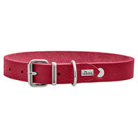 Produktbild von Hunter Hundehalsband Grenada aus Leder Rot Größe L