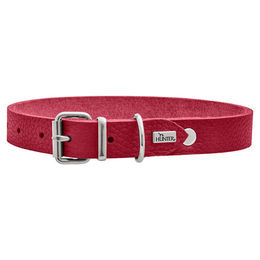 Hunter Hundehalsband Grenada aus Leder Rot Größe S – Bild 1 von 5