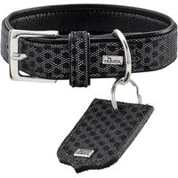 Produktbild von Hunter Hundehalsband Hella Reflect Reflektierend Schwarz M-L
