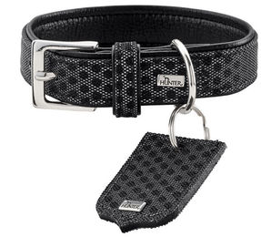 Hunter Hundehalsband Hella Reflect Schwarz Reflektierend Nylon Größe XS – Bild 1 von 5