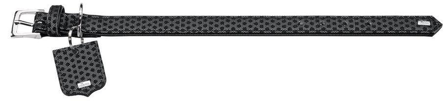 Hunter Hundehalsband Hella Reflect Schwarz Reflektierend Nylon Größe XXS-XS – Bild 1 von 4