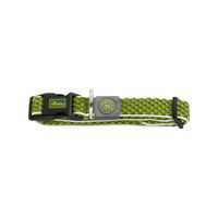 Produktbild von Hunter Hundehalsband Hilo Vario Plus Limette Größe L atmungsaktiv und reflektierend - 1 Stk.
