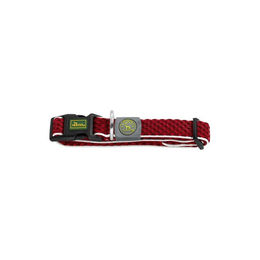 Hunter Hundehalsband Hilo Vario Plus Rot Größe L-XL mit atmungsaktivem 3D-Mesh-Material und Reflektierung – Bild 1 von 5