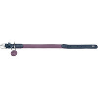 Produktbild von Hunter Hundehalsband Lemvig aus Leder lila/blau Größe M