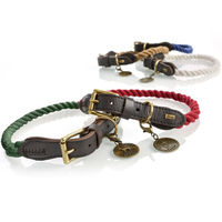 Produktbild von Hunter Hundehalsband List Dunkelblau Tau-Design 38-46cm
