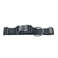 Produktbild von Hunter Hundehalsband London Vario Plus aus Polyester in Grau Schwarz Größe XL