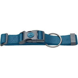 Hunter Hundehalsband London Vario Plus Blau Größe L aus wasserabweisendem Polyester – Bild 1 von 3