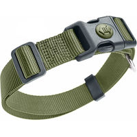 Produktbild von Hunter Hundehalsband London Vario Plus Olivgrün Größe L aus Polyester