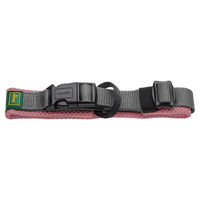 Produktbild von Hunter Hundehalsband Maldon Rosa Grau Größe S allergikerfreundlich