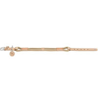 Produktbild von Hunter Hundehalsband Malia aus Tau und Leder in Schokobraun Größe 50