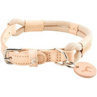 Produktbild von Hunter Hundehalsband Malia Tau Beige Natur Größe 65 L