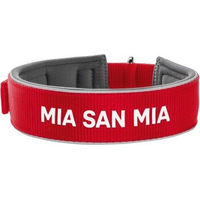 Produktbild von Hunter Hundehalsband Neopren Reflect FC Bayern München rot grau S-M 45 cm wasserabweisend