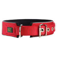 Produktbild von Hunter Hundehalsband Neopren Reflect rot/schwarz