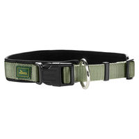 Produktbild von Hunter Hundehalsband Neopren Vario Plus Nylon oliv/schwarz Größe M-L