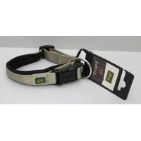 Produktbild von Hunter Hundehalsband Neopren Vario Plus Nylon Oliv Schwarz Größe S
