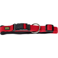 Produktbild von Hunter Hundehalsband Neopren Vario Plus Nylon Rot/Schwarz Größe S