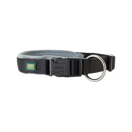 Hunter Hundehalsband Neopren Vario Plus Schwarz Grau Größe L – Bild 1 von 3