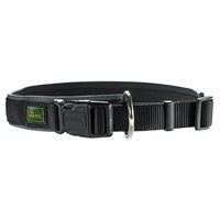 Produktbild von Hunter Hundehalsband Neopren Vario Plus schwarz/grau Größe M-L
