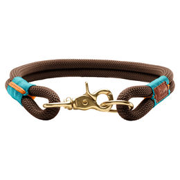 Produktbild von Hunter Hundehalsband Oss Tau Braun wasserabweisend 40 cm