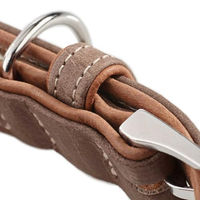 Produktbild von Hunter Hundehalsband Porto aus Leder in Braun Größe 50 cm - 50 cm