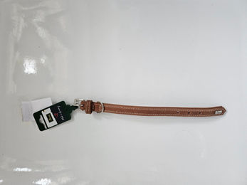 Hunter Hundehalsband Porto aus Leder in Braun XS – Bild 1 von 6