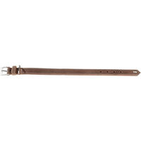 Produktbild von Hunter Hundehalsband Porto aus pflanzlich gegerbtem Olivenleder Braun Größe S 45 cm - 45 cm