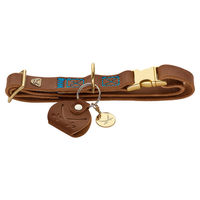 Produktbild von Hunter Hundehalsband Sansibar aus Rindsleder Cognac Größe XL