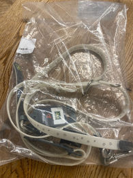 Hunter Hundehalsband Set mit Führleine wasserfest und reflektierend in Weiß oder Beige – Bild 1 von 3