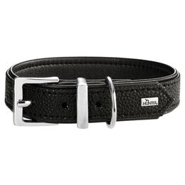 Hunter Hundehalsband Sofia aus Kunstleder Schwarz Größe M 55 - 1 Stk. – Bild 1 von 3