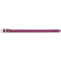 Produktbild von Hunter Hundehalsband Sofia Kunstleder Himbeer Größe L - 1 Stk.