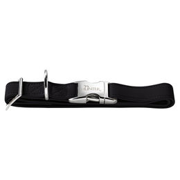 Hunter Hundehalsband Softie Alu-Strong aus Kunstleder schwarz Größe L – Bild 1 von 3