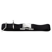 Produktbild von Hunter Hundehalsband Softie Alu-Strong aus Kunstleder schwarz Größe L