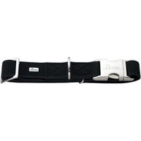 Produktbild von Hunter Hundehalsband Softie Alu-Strong aus Kunstleder schwarz Größe XL