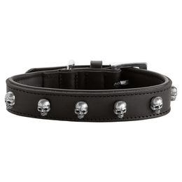Hunter Hundehalsband Tijuana aus Leder Schwarz Größe M 55 cm – Bild 1 von 7
