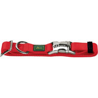 Produktbild von HUNTER Hundehalsband Vario Basic Alu-Strong aus Nylon Rot Größe L 40-55 cm