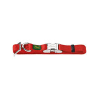 Produktbild von Hunter Hundehalsband Vario Basic Alu-Strong Nylon Rot Größe XL 45-65 cm