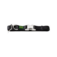 Produktbild von Hunter Hundehalsband Vario Basic Alu-Strong Nylon Schwarz Größe L