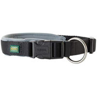 Produktbild von Hunter Hundehalsband Vario Plus Neopren schwarz grau Größe L-XL 60 cm Breite 2,5 cm