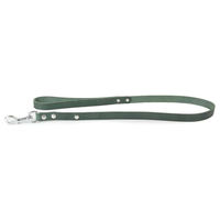 Produktbild von Hunter Hundeleine aus Leder in Hunter Green 200 cm x 12 mm