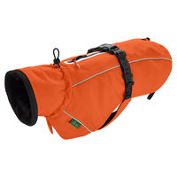 Produktbild von Hunter Hundemantel Nordby orange wasserabweisend mit Fleece Futter Größe 65 cm