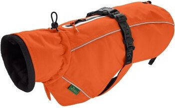 Hunter Hundemantel Nordby Wintermantel aus Fleece wasserdicht orange 60 cm – Bild 1 von 2