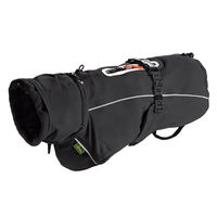 Produktbild von HUNTER Hundemantel NORDBY Wintermantel Schwarz Wasserabweisend mit Fleece-Fütterung Größe 30