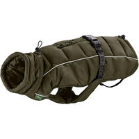 Produktbild von HUNTER Hundemantel Paxson für Dackel in Grün wasserabweisend und warm gefüttert Größe 33